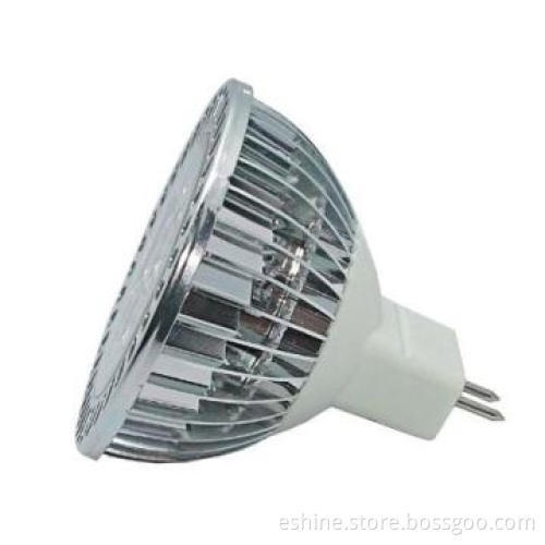 Superbright led MR16/GU10/B22/E27 3w spotlight
